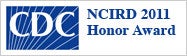 CDC NCIRD 2011 Honor Award logo.